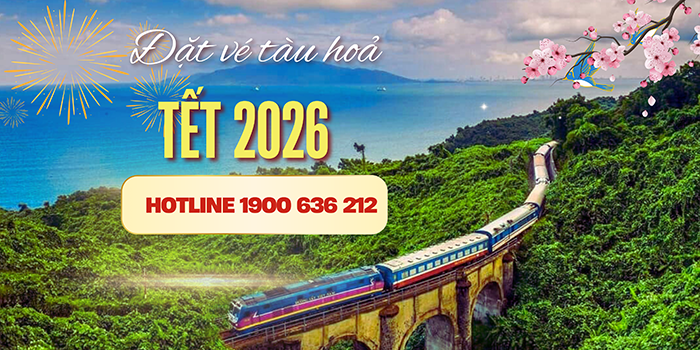 Vé tàu tết 2026