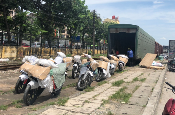 Ga Hải Phòng có nhận vận chuyển xe máy