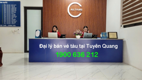 Đại lý bán vé tàu tại Tuyên Quang
