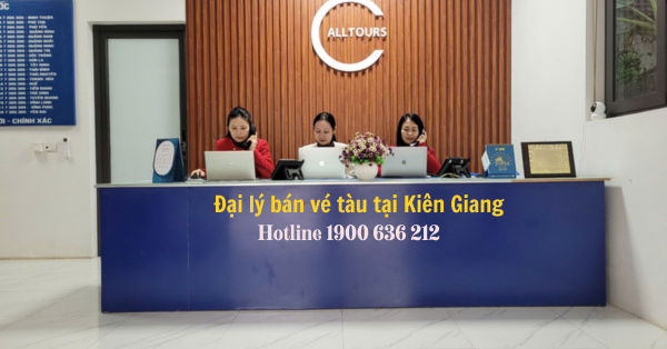 Đại lý bán vé tàu tại Kiên Giang