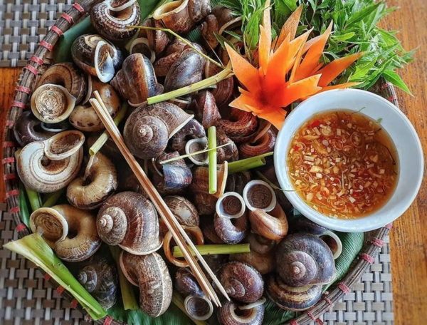 Ốc núi Bà Đen - đặc sản không nơi nào có