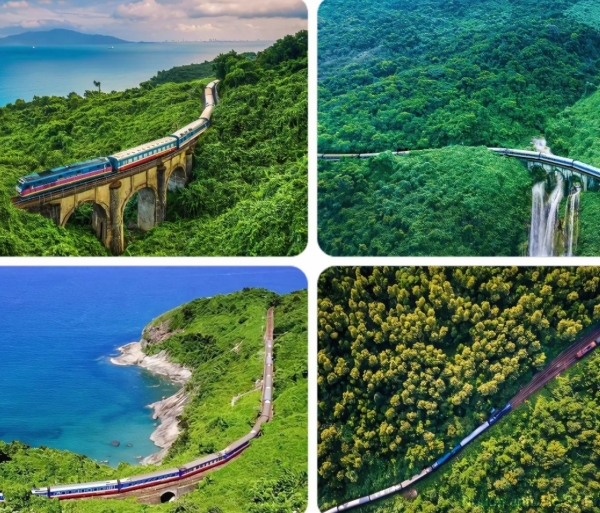 Hành trình tàu HĐ1 qua khung cảnh thiên nhiên hùng vĩ
