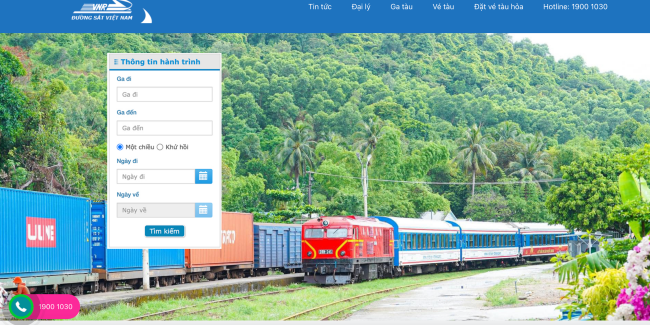 Hành khách có thể tra cứu lịch chạy trực tiếp trên website vetauhoa.vn