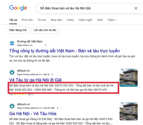 Bạn tìm đại lý uy tín bằng cách gõ từ khoá tìm kiếm trên Google