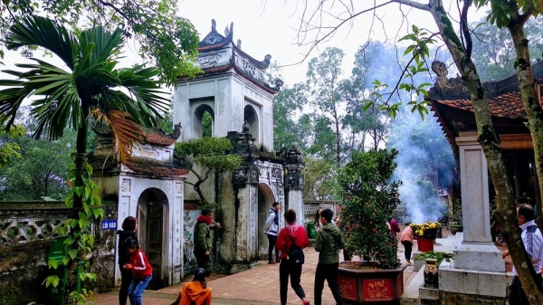 Đền Cuông (Cửa Hiền) là điểm đến linh thiêng thờ vua An Dương Vương