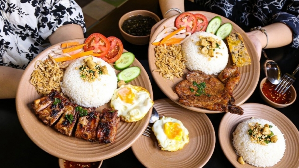 Cơm tấm Bình Dương với hương vị thơm ngon