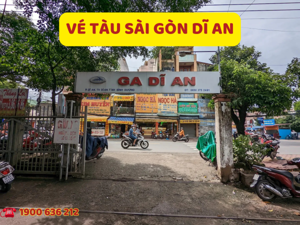 Vé tàu Sài Gòn Dĩ An